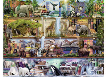 Ravensburger 2000pc Jigsaw Puzzle Wild Animal Kingdom Puzzle
