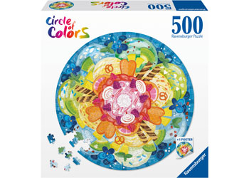 Ravensburger 500pc Jigsaw Puzzle Circle of Colours Ice Cream