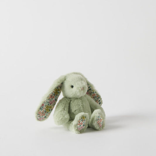 Jiggle and Giggle Mint Bunny Rattle