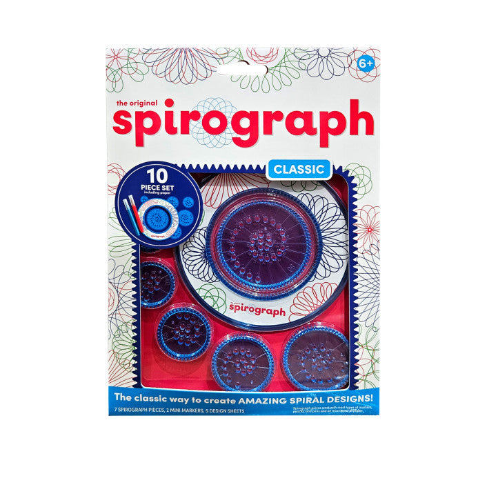 The Original Spirograph 10 Piece Set Assorted