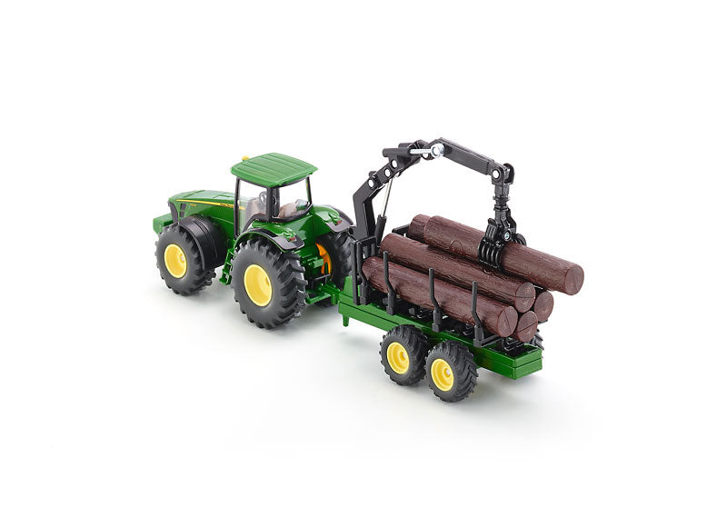 Siku Tractor With Log Trailer 1954