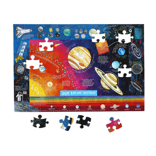 eeBoo 100pc Jigsaw Puzzle Solar System