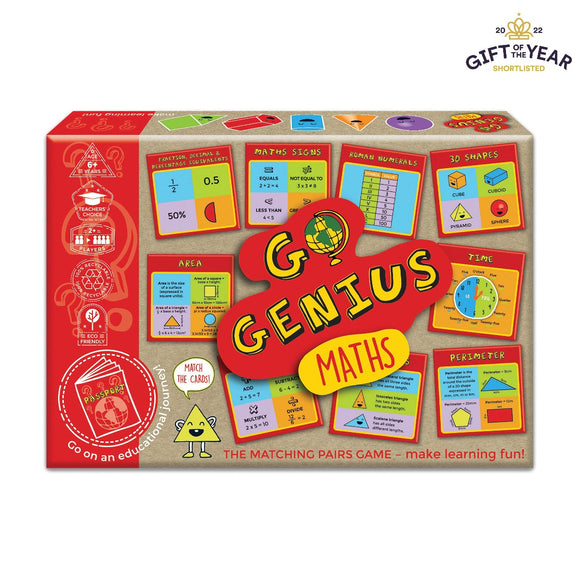 Go Genius Maths -  The Matching Pairs Games