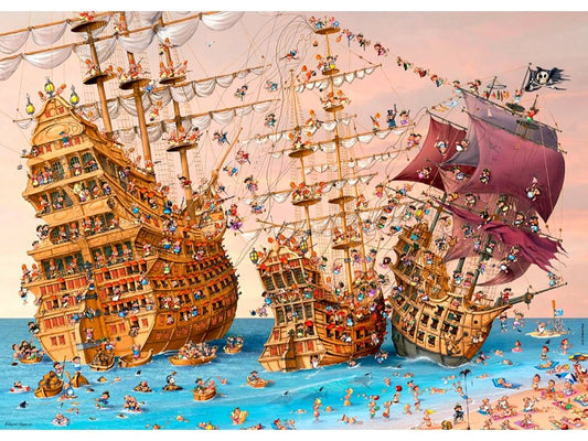 Heye Triangular 1000pc Jigsaw Puzzle Corsair