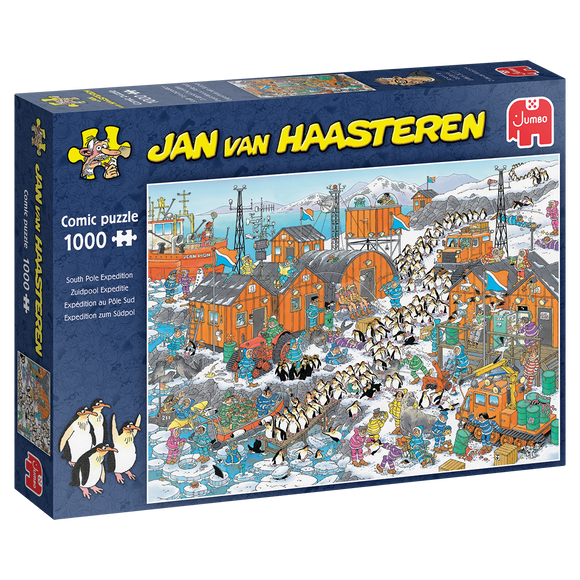 Jan Van Haasteren 1000pc Jigsaw Puzzle South Pole Expedition