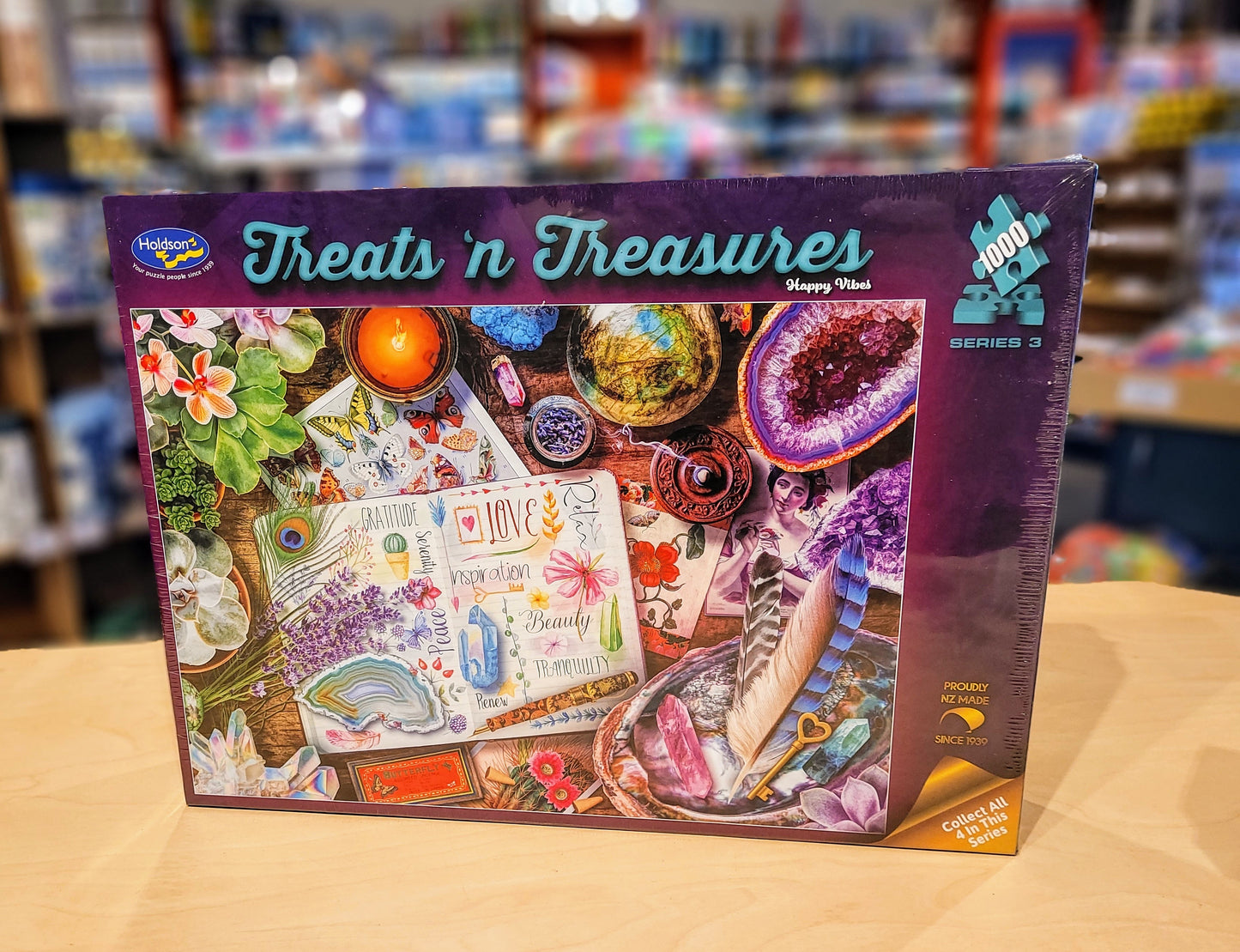 Holdson Treats n Treasures 1000pc Jigsaw Puzzle Happy Vibes