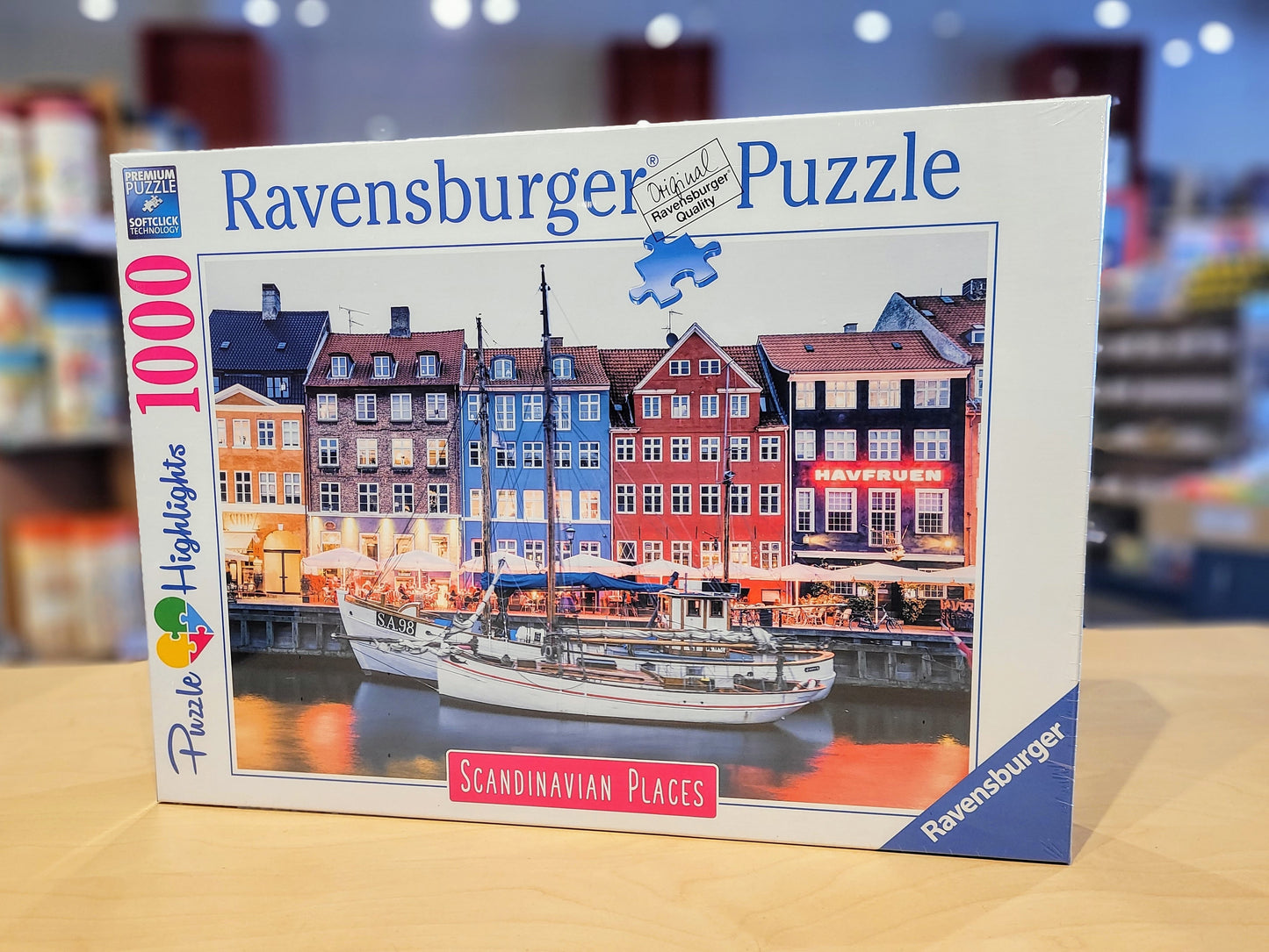 Ravensburger 1000pc Jigsaw Puzzle Scandinavian Places Copenhagen Denmark