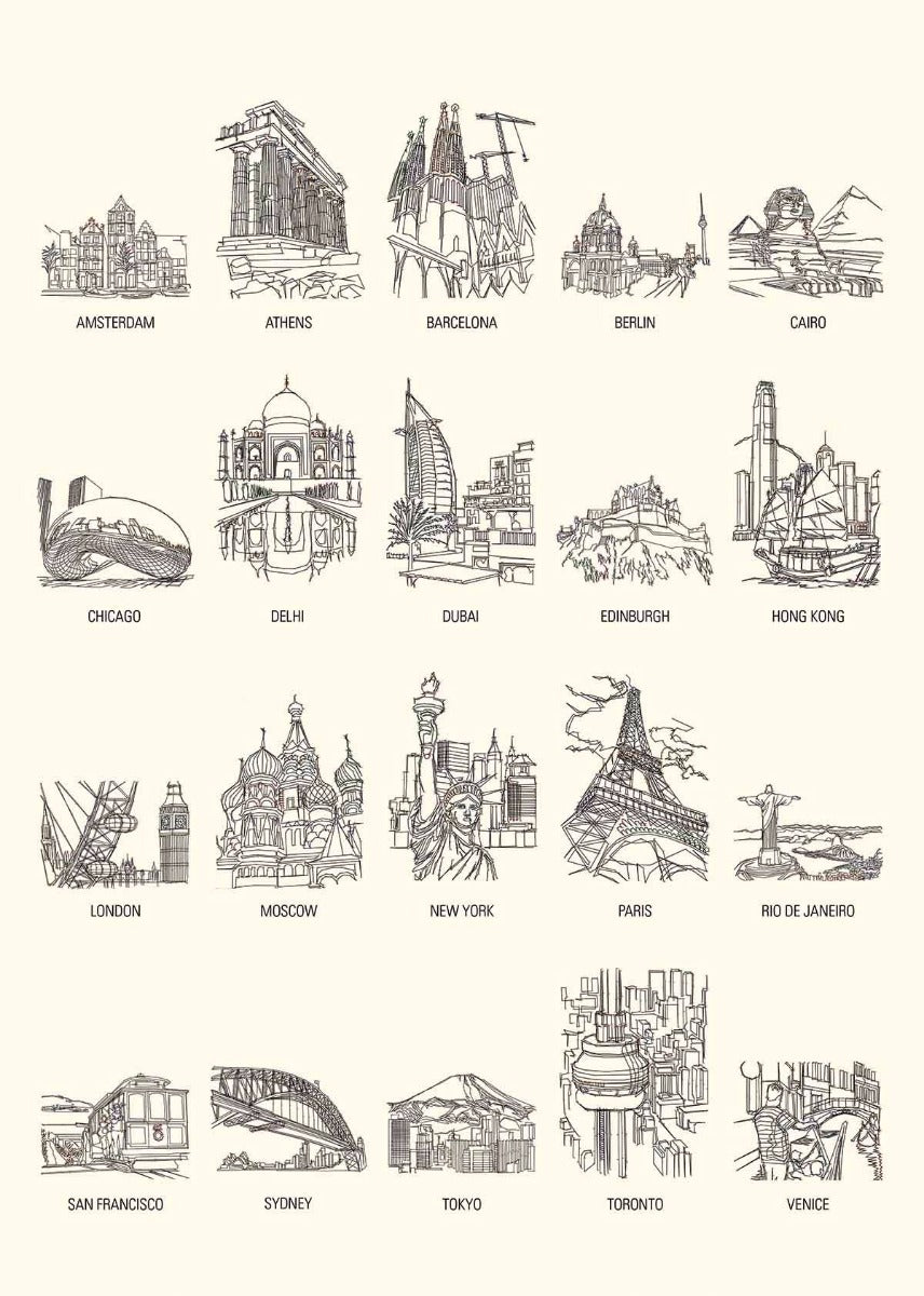 1000 Dot To Dot Cityscapes Giant Softcover Activity Book