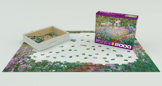 Eurographics 2000pc Jigsaw Puzzle Monet, Monet's Garden