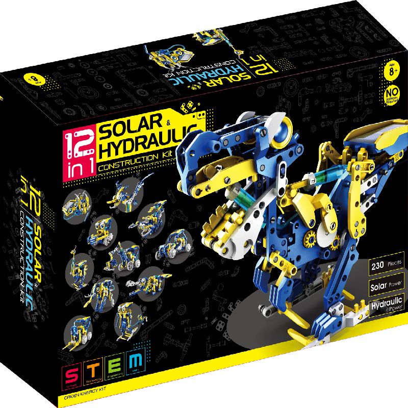 12 in 1 hydraulic online construction kit