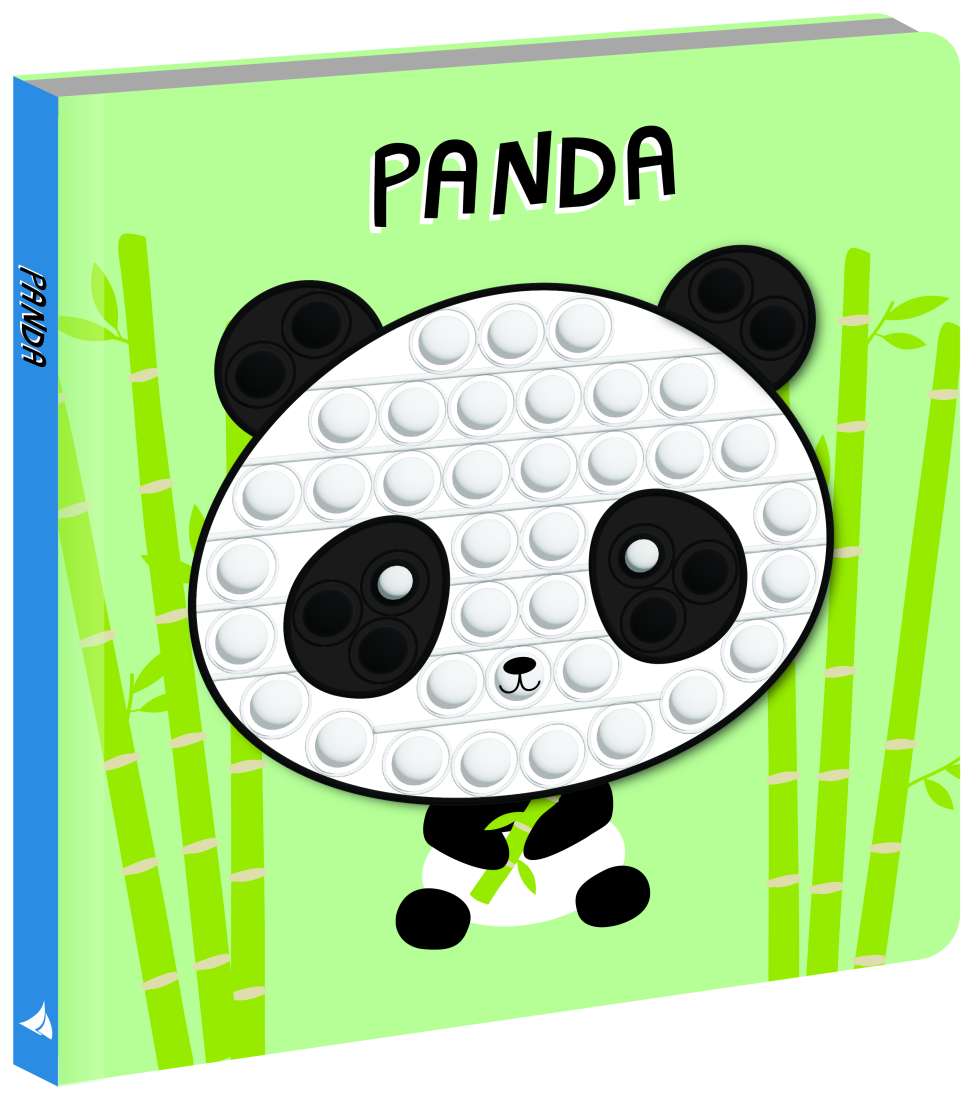 Bubble Pops Panda Hard Cover Book