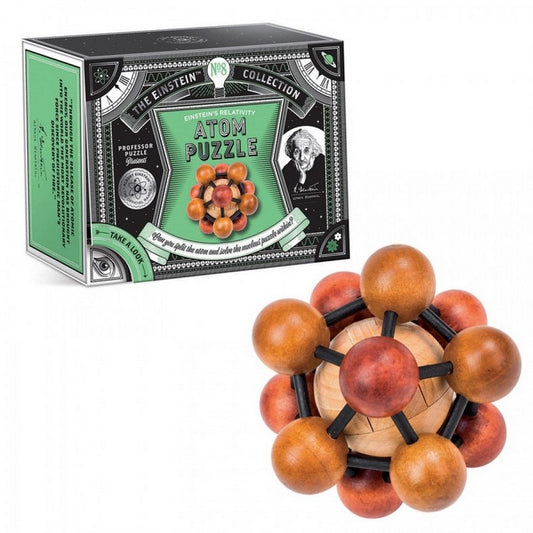 Einsteins Atom Puzzle Brainteaser