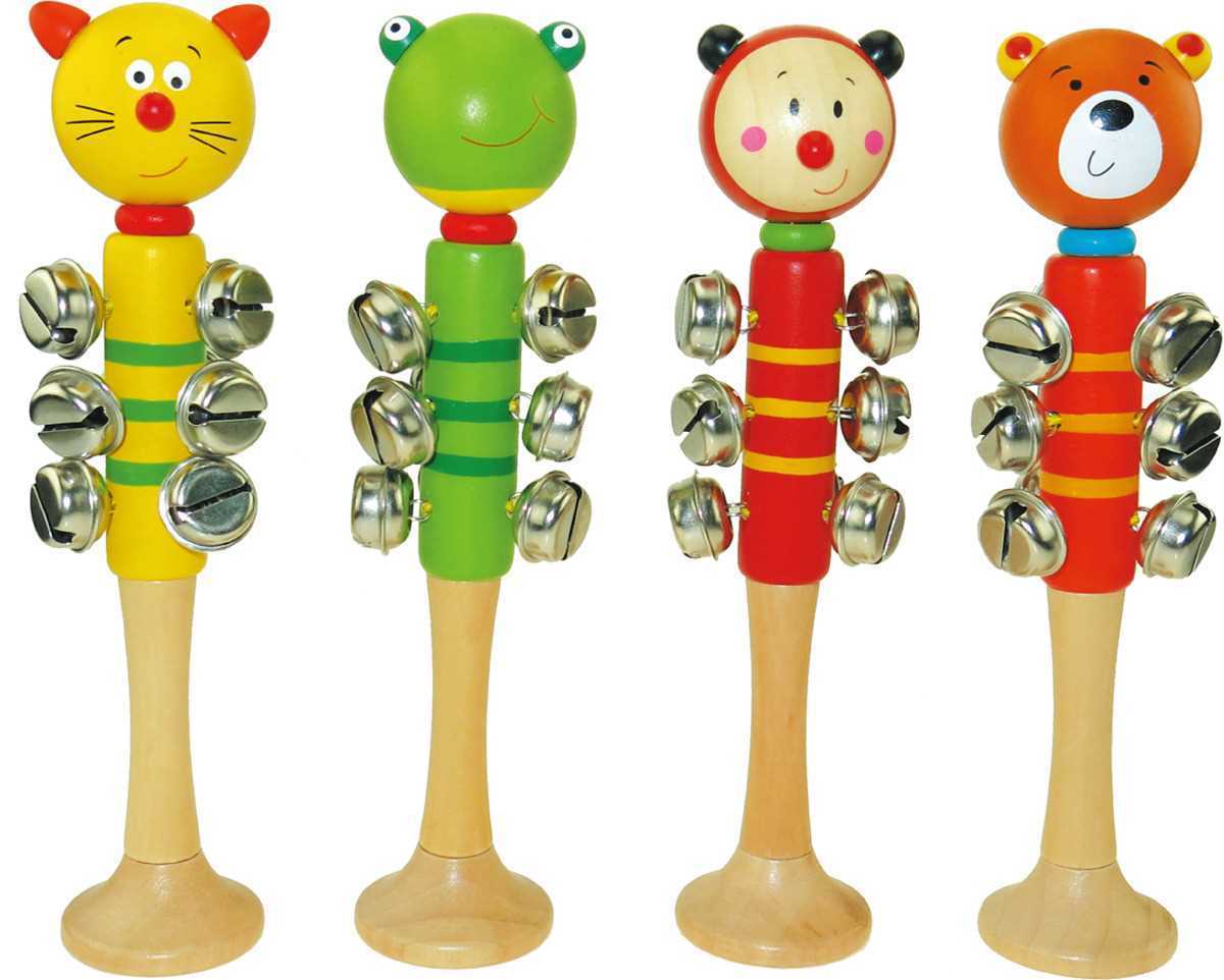 Kaper Kidz Animal Bell Stick With Base