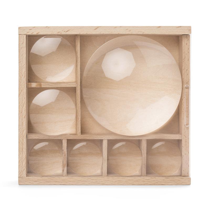 Kikkerland Great Outdoors My Little Museum Magnifying Box