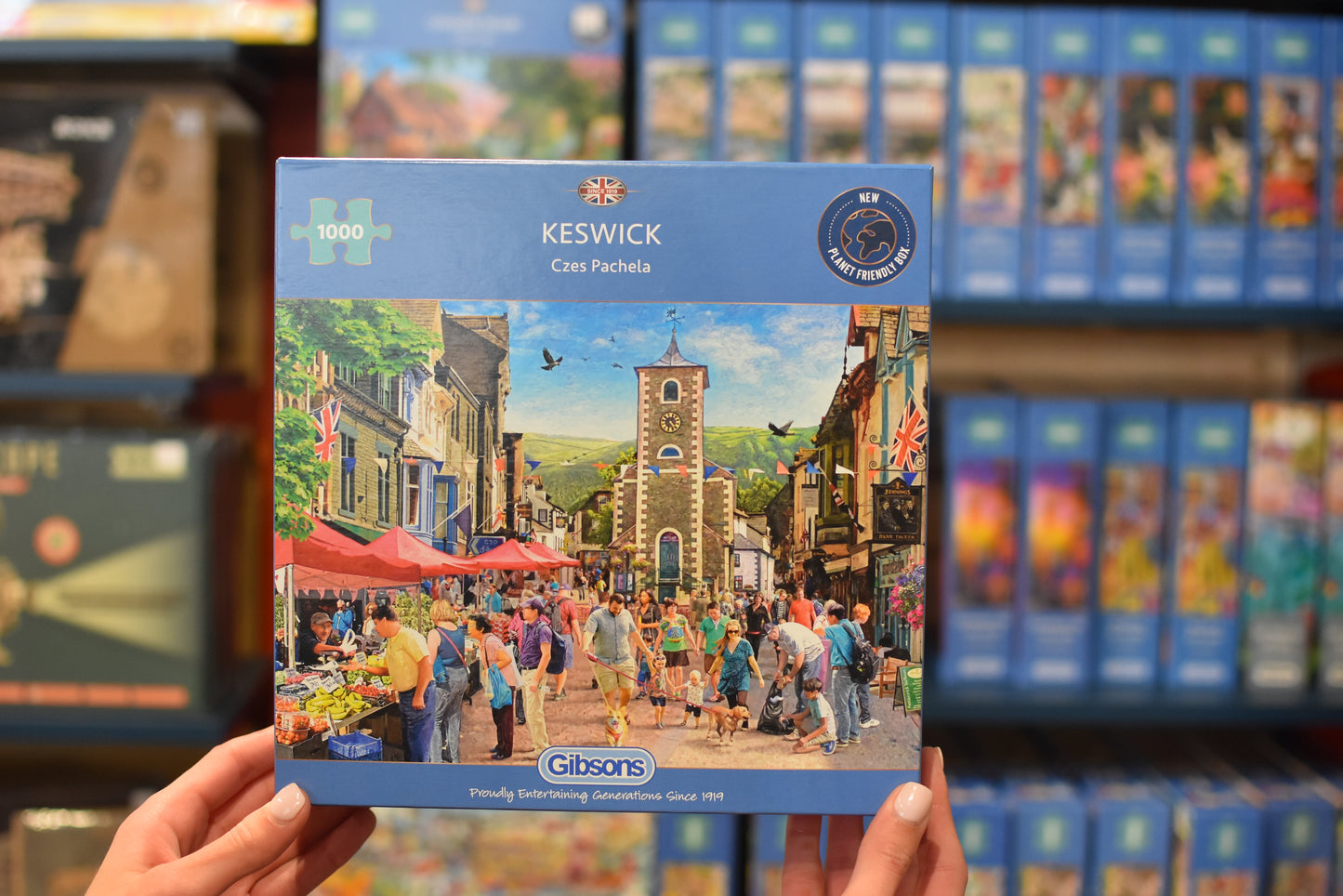 Gibsons 1000pc Jigsaw Puzzle Keswick Czes Pachela
