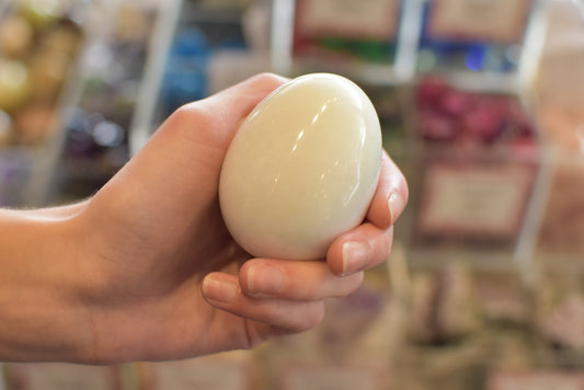 Marble Agate Egg Large 7.5cm Assorted