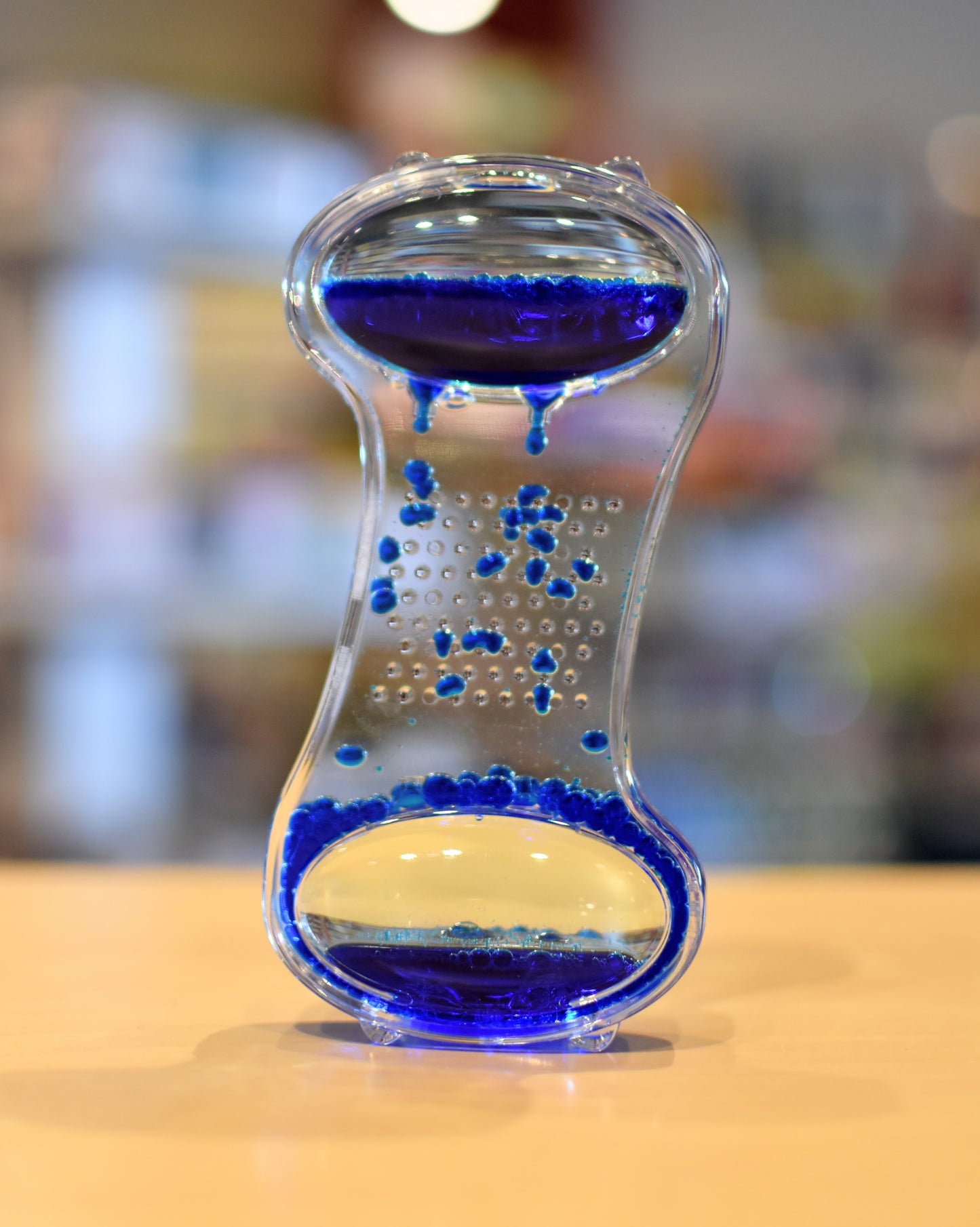 Liquid Timer Peanut Shaped Assorted Colours