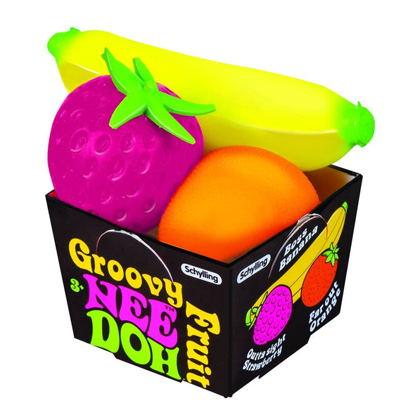 NeeDoh Squeezy Fruit Set of 3