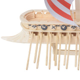 Heebie Jeebies Fearless Dragon Viking Wooden Boat Construction Kit