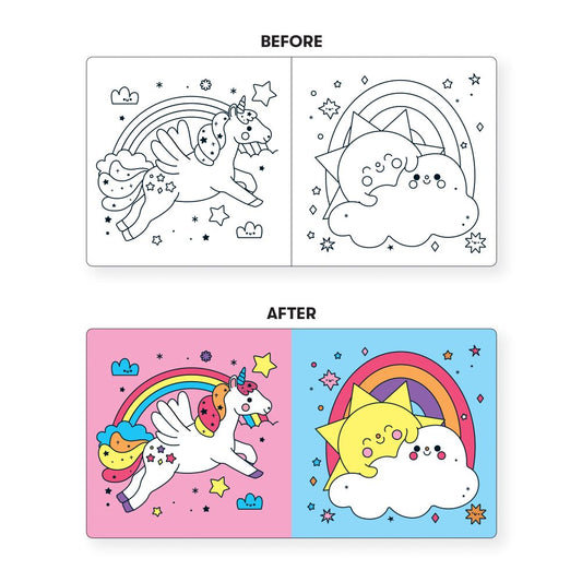 Mudpuppy Magic Bath Book Unicorn Dreams
