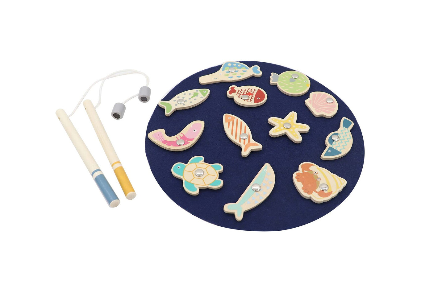 Calm & Breezy Wooden Fishing Game