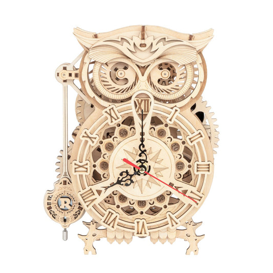 Rokr Mechanical Time Owl Clock