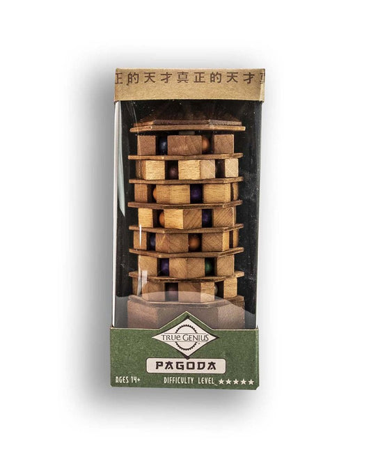 True Genius Chinese Pagoda Brainteaser