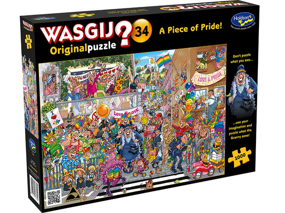 Wasgij? 1000pc Original Jigsaw Puzzle #34 A Piece of Pride