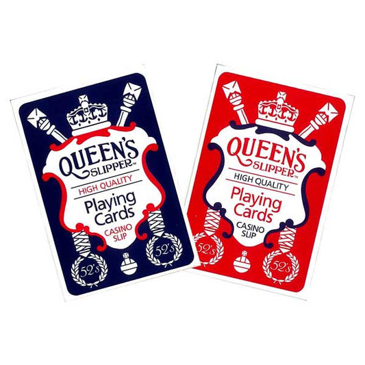 Queens Slipper Playing Cards Casino Slip