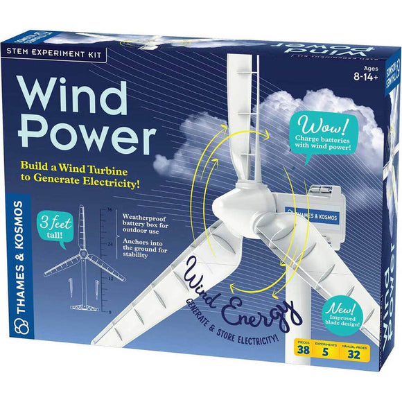 Wind Power STEM Experiment Construction Science Kit