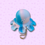 Bubble Popper Octopus Keyring