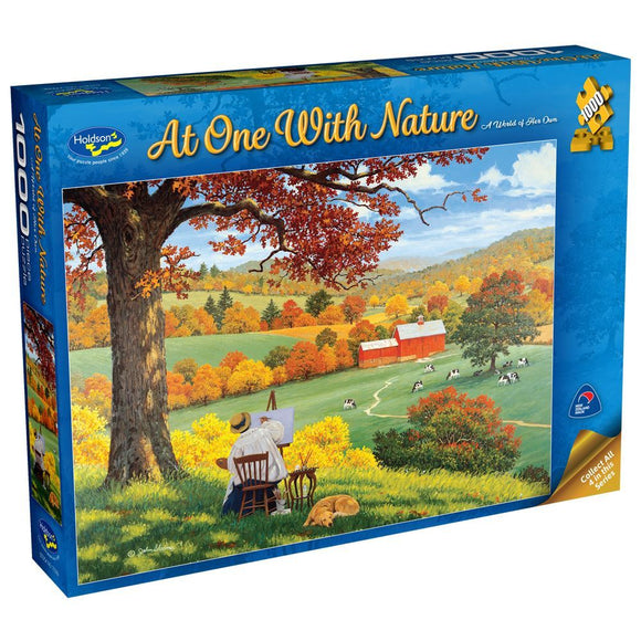 Holdson At One With Nature 1000pc Jigsaw Puzzle A World Of Her Own