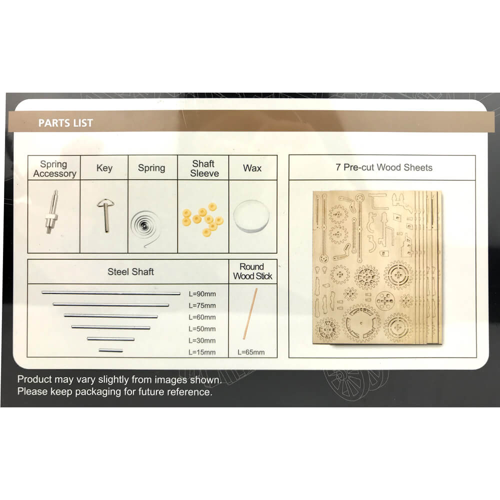 Rokr Air Vehicle with Mechanical Gears Construction Kit