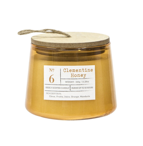 Scented Candle In Jar Clementine Honey