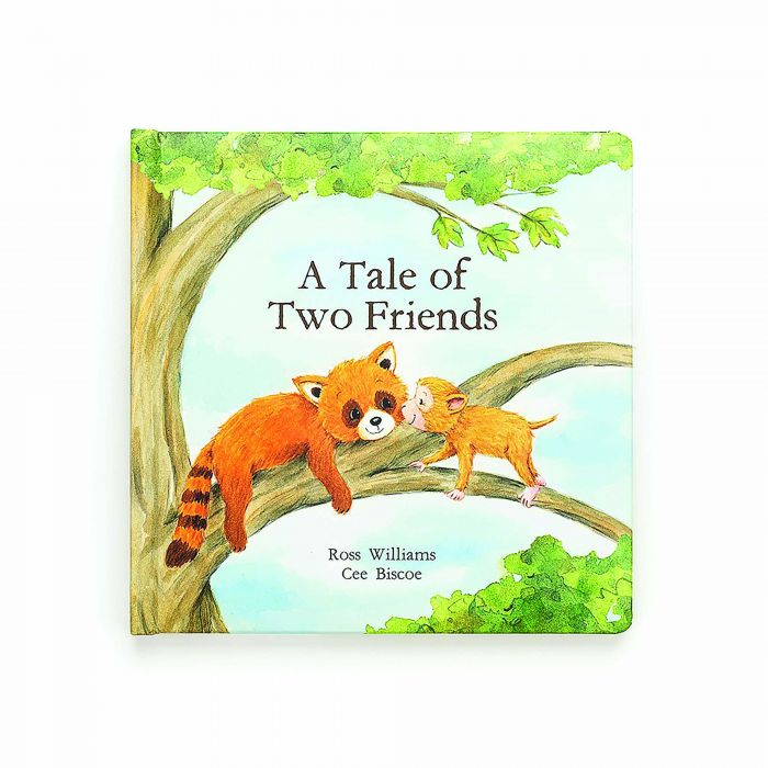 Jellycat Board Book A Tale of Two Friends