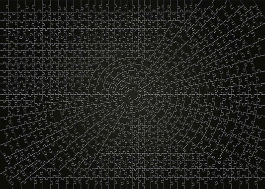 Ravensburger 736pc Jigsaw Puzzle Krypt Black Swirl