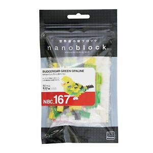 Nanoblock Budgerigar Green Opaline