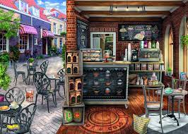 Ravensburger 1000pc Jigsaw Puzzle Quaint Cafe