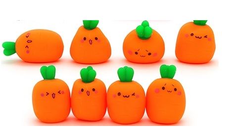 Mouldable Clay Carrot Sensory Toy