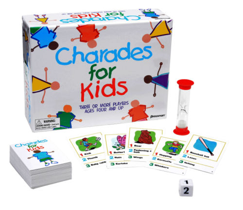 Charades For Kids Card Game