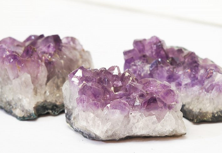 British Fossils Amethyst Cluster Large