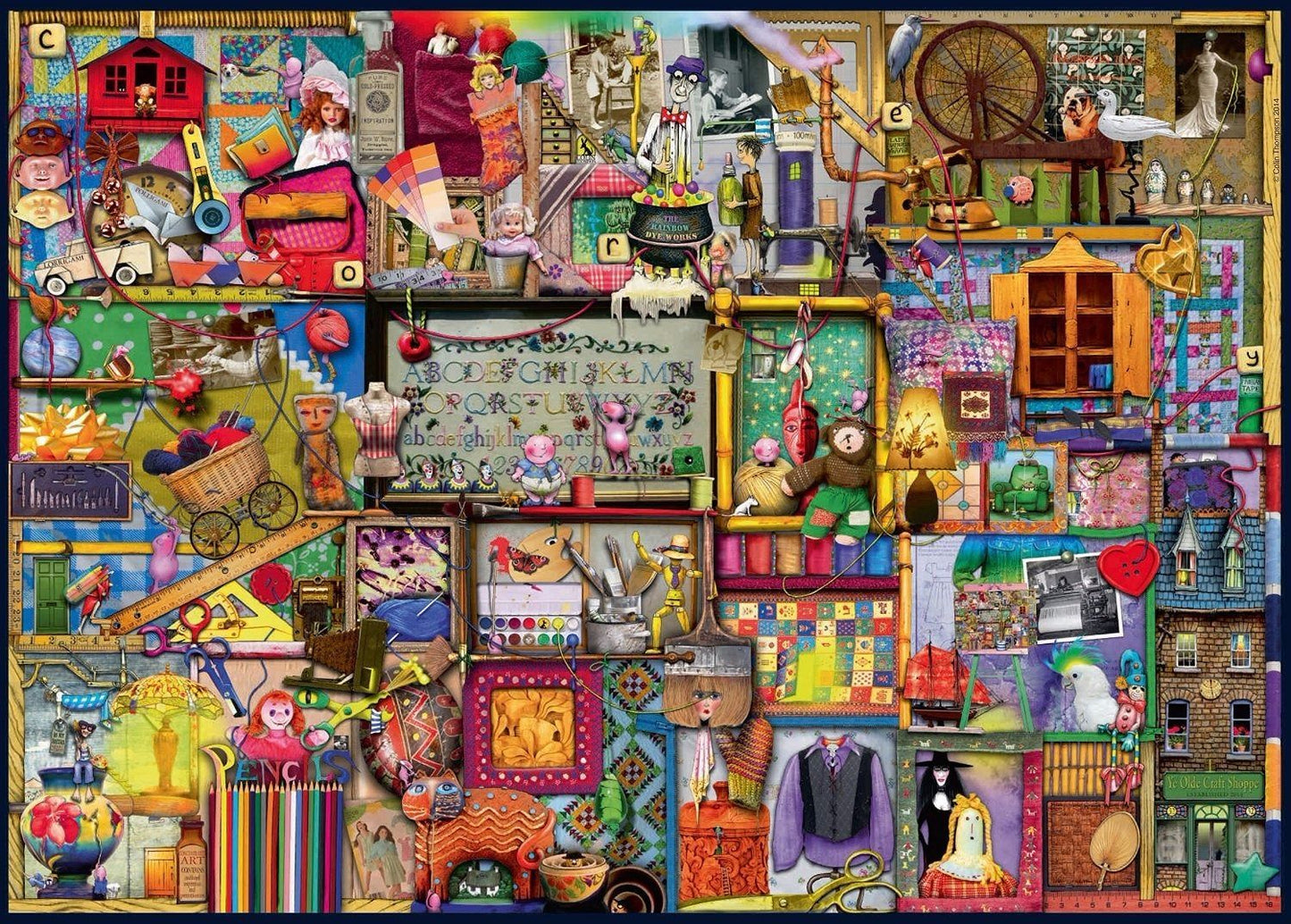 Ravensburger 1000pc Jigsaw Puzzle The Craft Cupboard