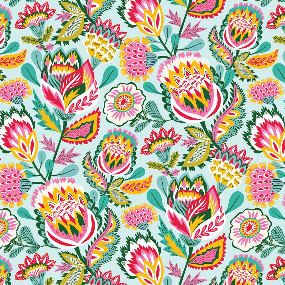 Kirsten Katz Greeting Card Fantasy Flowers