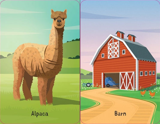 Usborne Snap Card Game Farm