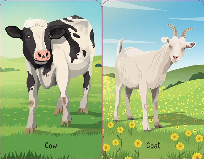 Usborne Snap Card Game Farm