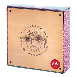 IS Gift Classic Wooden Flower Press in Box