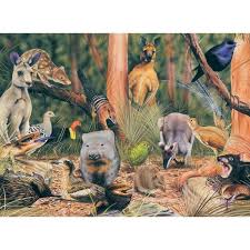 Blue Opal 200pc Jigsaw Puzzle Wild Australia On The Forest Floor