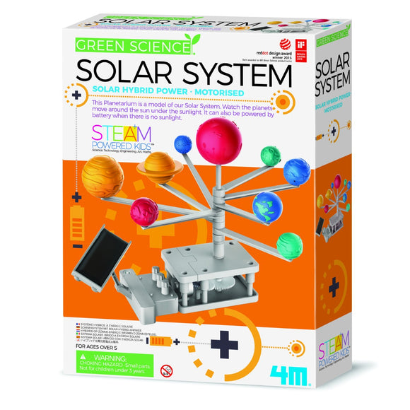 4M Green Science Solar System Motorised Kit