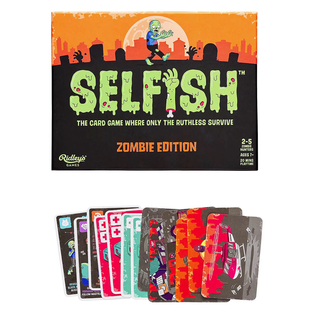Ridleys Selfish Zombie Edition Card Game