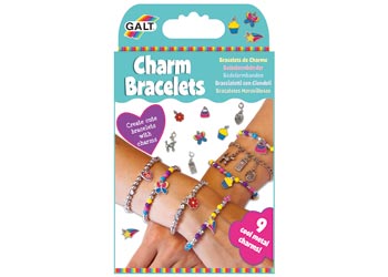 Galt Charm Bracelets With 9 Metal Charms